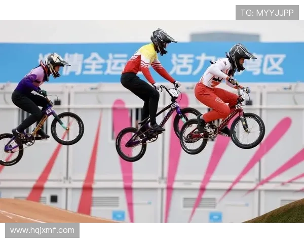 全运会竞速小轮车预赛激战正酣 多名选手突破个人最佳成绩